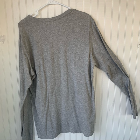 Adidas Gray (Large) Amplifier Long Sleeve Tee Shirt - Picture 4 of 4